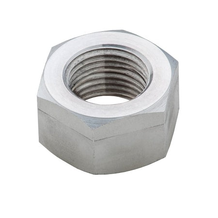 Hex Nut, 5/8""-11, Aluminum, Not Graded, Plain, 35/64 in Ht