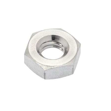 Jam Nut, 5/8""-11, Aluminum, Not Graded, Plain, 3/8 in Ht