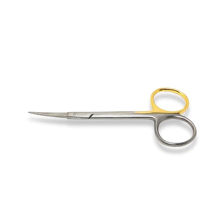 Iris Scissors, 4.5", Cvd, One Gold Ring