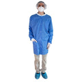 Lab Coat, Blue, 3XL, 50 PK