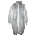 Lab Coat, White, M, 50 PK