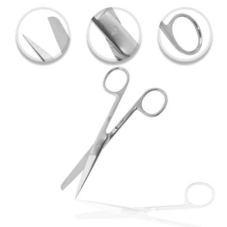 OR Grade Operating Scissors S/B 6.5" STR