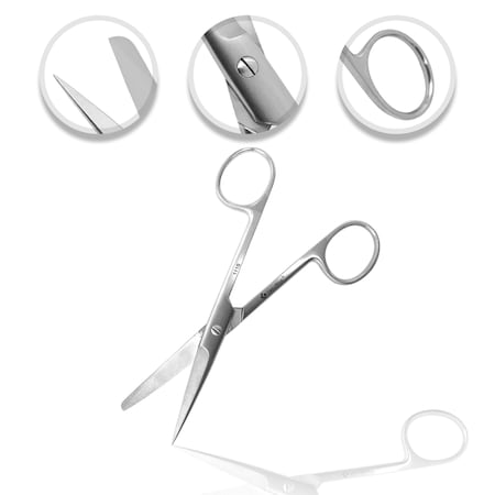 OR Grade Operating Scissors S/B 5.5" CVD