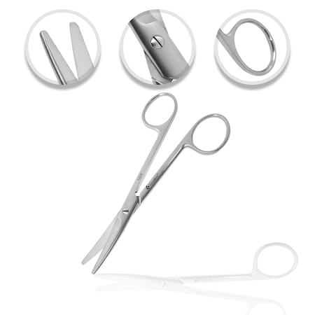 OR Grade Mayo Scissors,5.5"",CVD