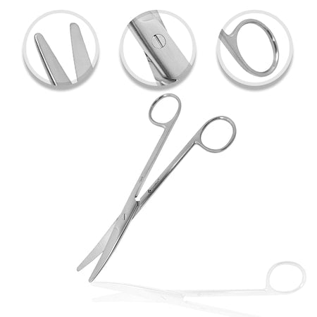 OR Grade Mayo Scissors,6.75"",CVD