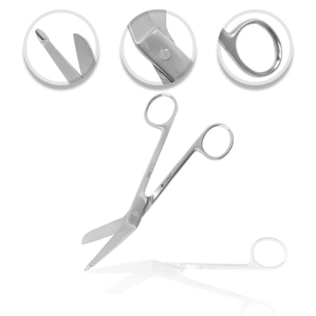 O.R. Grade Lister Bandage Scissors, 5.5"