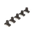 1/2 Inch Drive Twist Lock Socket Clip Set (5-Piece)
