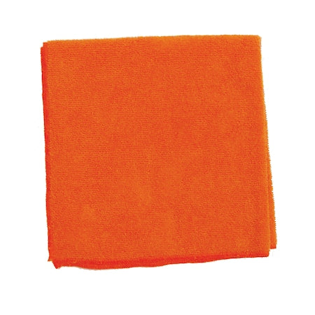Orange Microfiber Cloth 300 GMS, 1, PK36