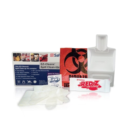 Bio-Hazard Spill Kit, EZ Cleans, PK24