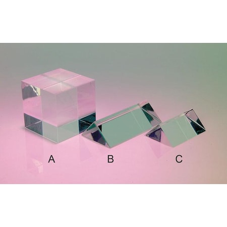 Glass Prism, 75Mm X 28Mm X 38Mm
