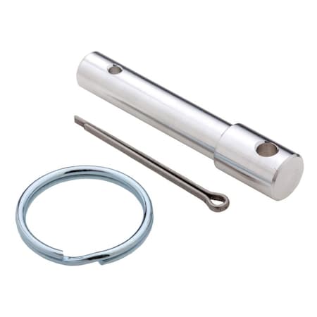 Standard Clevis Pin, 1/2 in Dia, 4 in Usable Lg, Aluminum, 1 PK