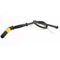 PW4P Parts Wash Brush, ERGONOMIC Handle, Flow Thru Style With Tube AND VALVE