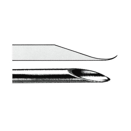 Fixed Needle, Point Style No 2, 7 cm need