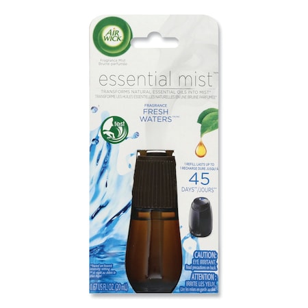 Essential Mist Refill, Fresh Water Breeze, 0.67 oz Bottle