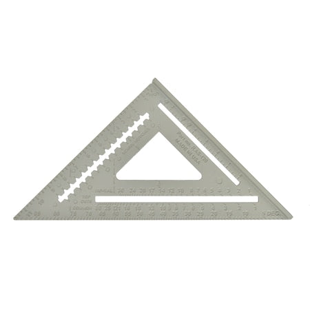 Rafter Angle Square, 12 In, Aluminum