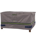 Soteria Grey RainProof Patio Rect. Ottoman Cover, 40"x36"