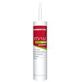 Sealant, Silicone, 2.8 oz., White, 2.8 oz., White, Temp Range -75 to 400 Degrees F