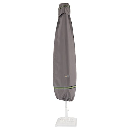 Soteria Grey RainProof Patio Umbrella Cover, 27"x27"