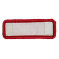 Red Microfiber Mop Head Pocket Mop, PK3