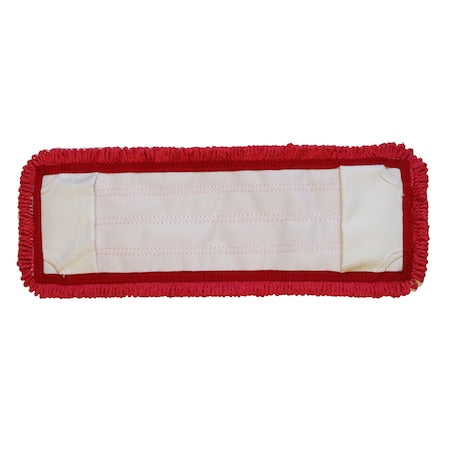 Red Microfiber Mop Head Pocket Mop, PK3