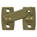 Shutter Bar/Door Latch 7/8"" Antique Brass