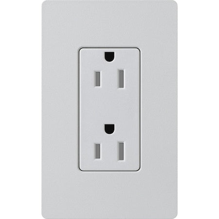 Straight Blade Receptacle, 15 A, 125V AC, 2 Pole
