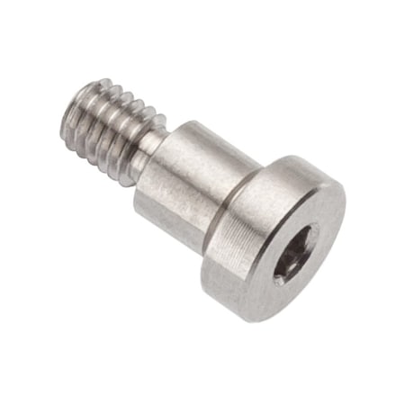 Shoulder Screw, 6g Thr Sz, 4mm Thr Lg, 4 mm Shoulder Lg, 316 Stainless Steel