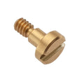 Shoulder Screw, #6-32 Thr Sz, 3/16 Thr Lg, 1/16 in Shoulder Lg, Brass