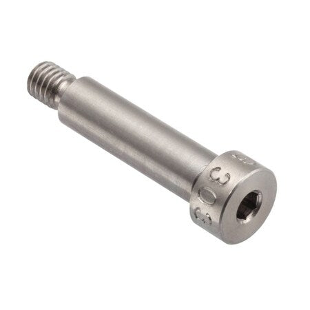 Shoulder Screw, 3A Thr Sz, 1/4 in Thr Lg, 7/8 in Shoulder Lg, 18-8 Stainless Steel