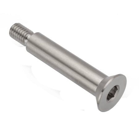 Shoulder Screw, 3/8"-16 Thr Sz, 5/8 Thr Lg, 2 in Shoulder Lg, 18-8 Stainless Steel