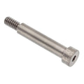 Shoulder Screw, 3A Thr Sz, 3/8 Thr Lg, 1-1/8 in Shoulder Lg, Titanium
