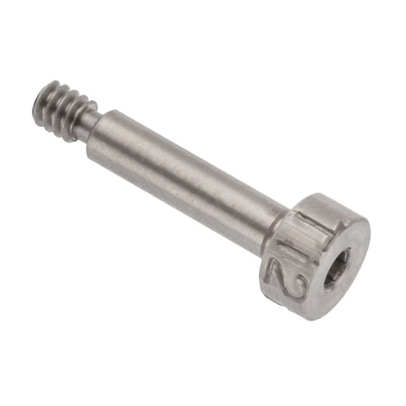 Shoulder Screw, 3A Thr Sz, 5/32 Thr Lg, 5/8 in Shoulder Lg, Titanium