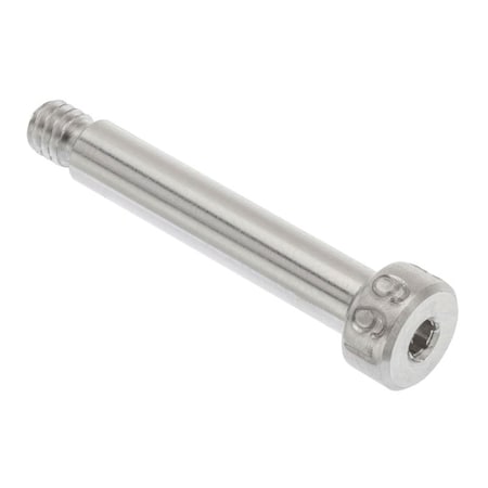 Shoulder Screw, 3A Thr Sz, 3/16 Thr Lg, 1 in Shoulder Lg, Aluminum