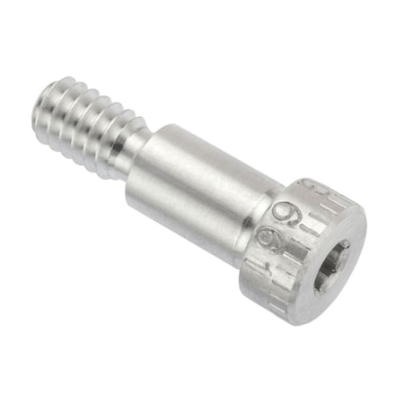 Shoulder Screw, 3A Thr Sz, 7/16 Thr Lg, 5/8 in Shoulder Lg, Aluminum