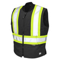 Safety Vest M Class 1 , Zipper 5 Pockets