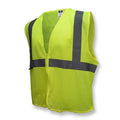Hi-Vis Economy Safety Vest 3XL Class 2 , Zipper 0 Pockets