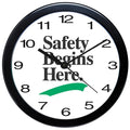 Analog Clock, Polystyrene, 12" Diameter