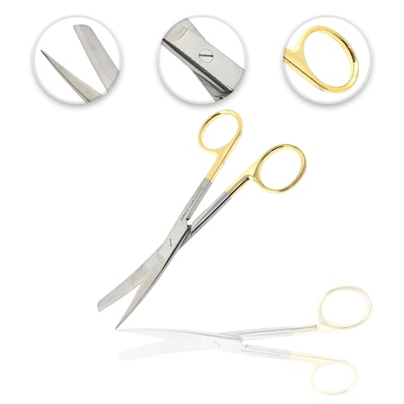 Operating Scissors, 6.5" Cvd, TC
