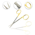 Iris Micro Lab Scissors, 4.5", Cvd, TC