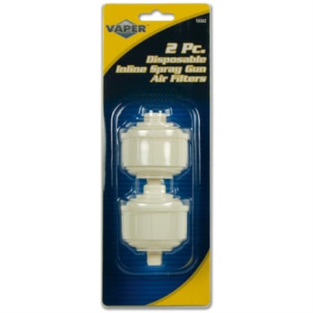 Disposable Air Line Filters, 2 Piece, For