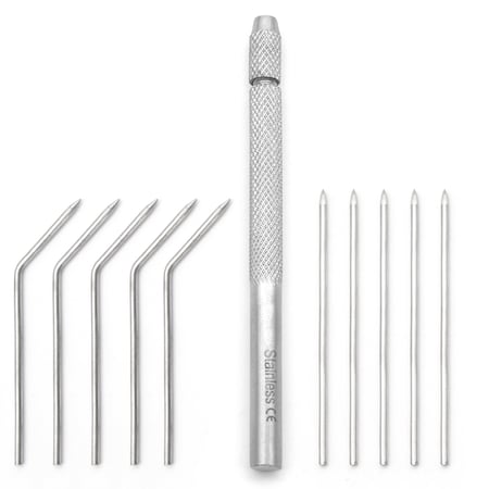 Dissecting Teasing Needle With Metal Hol
