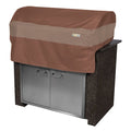 Ultimate Mocha Patio Barbecue Grill Hood Cover, 33"W x 27"D x 12"H