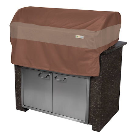 Ultimate Mocha Patio Barbecue Grill Hood Cover, 33"W x 27"D x 12"H