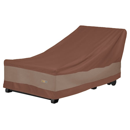 Ultimate Mocha Patio Chaise Lounge Cover, 80"L x 34"W x 32"H