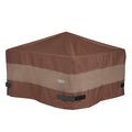 Ultimate Mocha Patio Square Fire Pit Cover, 32"L x 32"W x 24"H