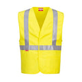 Hi-Vis FR Safety Vest L Class 2 , Hook and Loop 1 Pockets