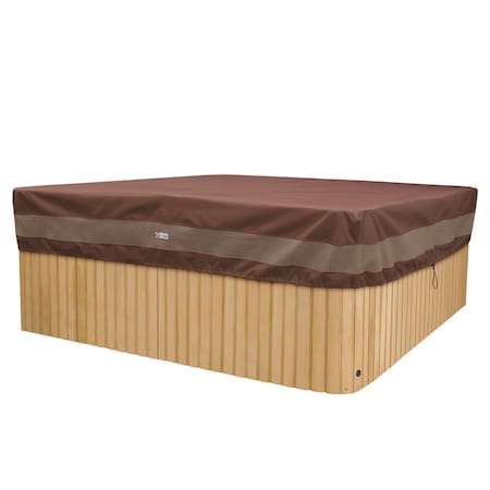 Ultimate Brown Patio Hot Tub Cover, Ultimate, 94"x8, 96"x86"