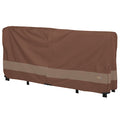 Ultimate Brown Patio Log Rack Cover, 98"W x 24"D x 44"H