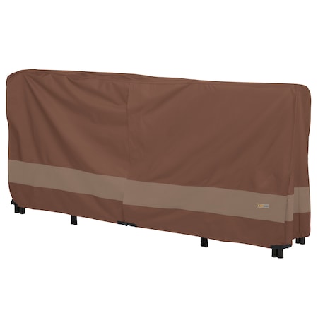 Ultimate Brown Patio Log Rack Cover, 98"W x 24"D x 44"H
