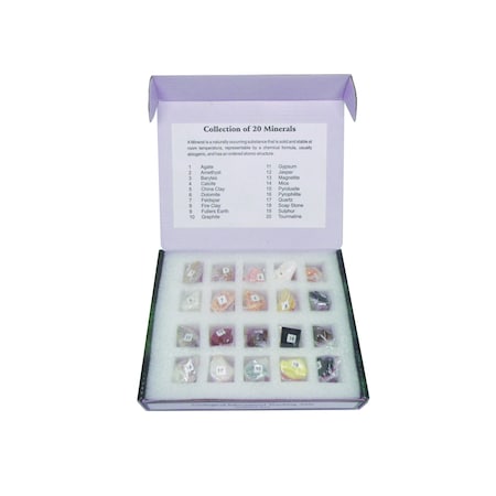 Mineral Set, 20 Specimens